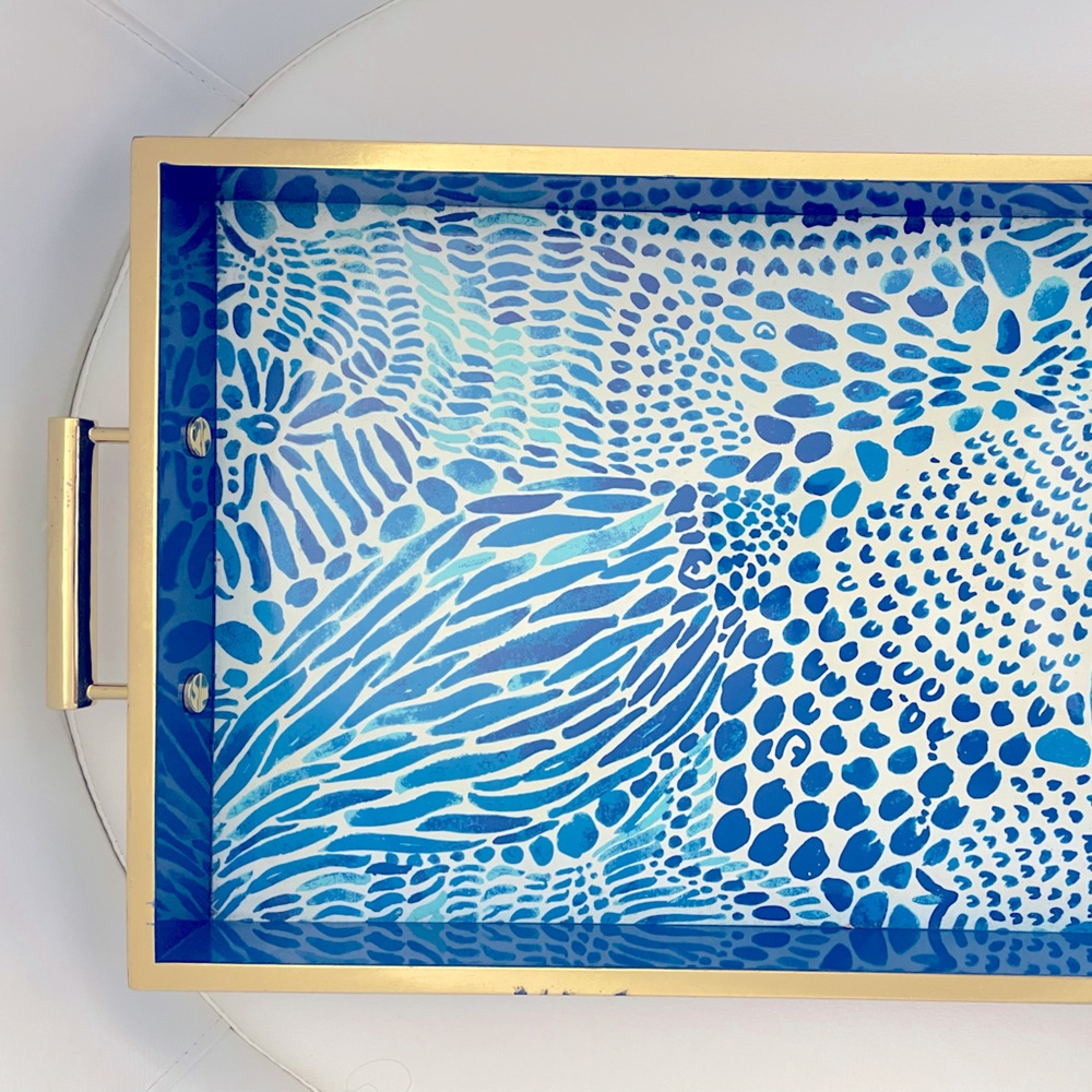 Lilly Pulitzer rectangle tray